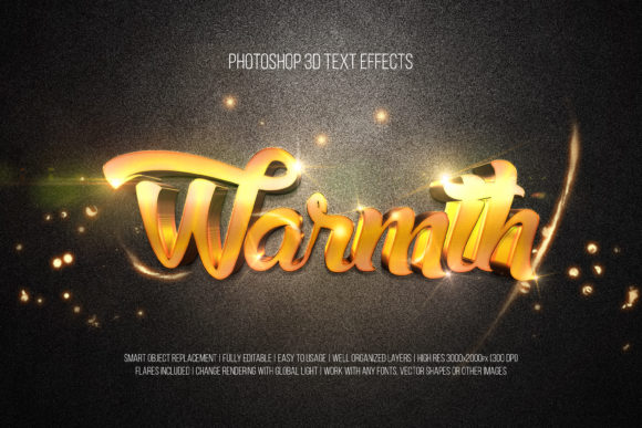 Photoshop 3D Text Effects Warmth: A Powerful Tool for Creative Workflows